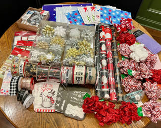 Lot 13: Wrapping Supplies Lot