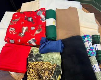 Lot 7: Fleece and Flannel Fabric