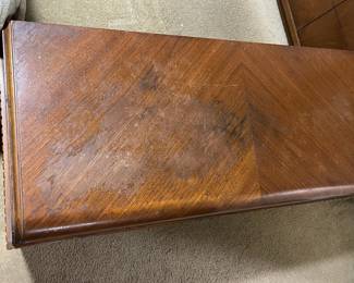 D26 - $75. Lane Cedar Hope chest. Measures 47” wide x 19” deep x 22.5” tall.