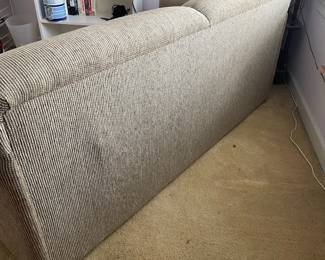 D15 - $300. Excellent condition full size sleeper sofa. No pets or smoking. Made by Sofa Corp in Hickory, NC  Measures 73”wide x 36”deep x 30”tall 