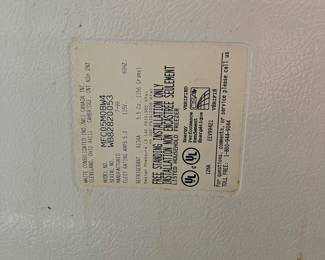 D30 - $50. Small Frigidaire deep freezer. 