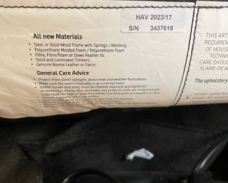 D4 - $750 each. 2 available. Haverty’s Magnus leather power swivel recliners. Brandy color pattern.  These are on the smaller side. Ideal for someone around 5’5”.   Measures 32”wide x 31”deep x 39” tall. Extremely comfortable and in great condition. No pets or smoking. 