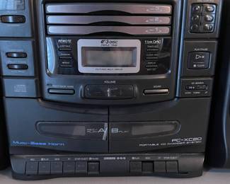 D28 - $40. JVC radio 3 disc charger cassette. With remote. Radio works 