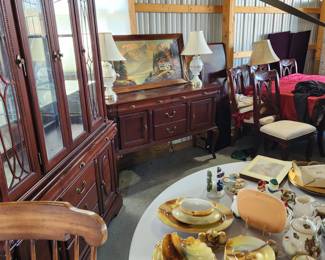 Mahogany dining room set