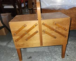 Vintage Strommen Bruk Hamar sewing cabinet