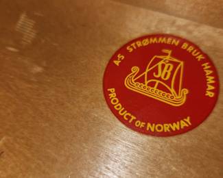 Vintage Strommen Bruk Hamar sewing cabinet
