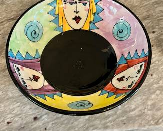 DENISE FORD Ceramic ART Pottery ▪︎ 3 FACES ▪︎ 