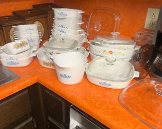 Lots of Corning Ware