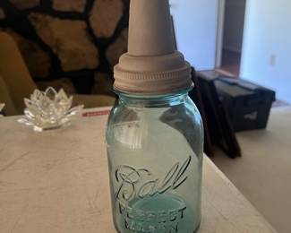 Ball Jar w/ Oil Spout