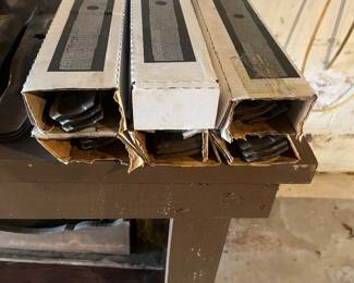Boxes of New Mower Blades