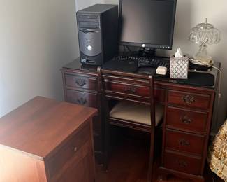 Mahogany Vanity/Desk
