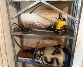 Shelf Full Of Tools and Stuff