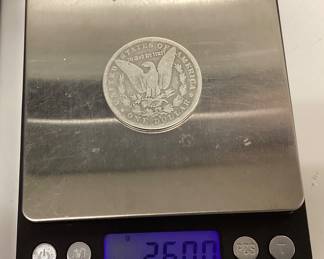 1884 O Morgan silver dollar New Orleans mint silver coin