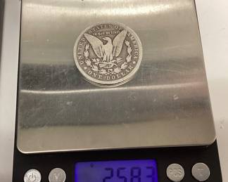  1899 O Morgan silver dollar New Orleans mint silver coin