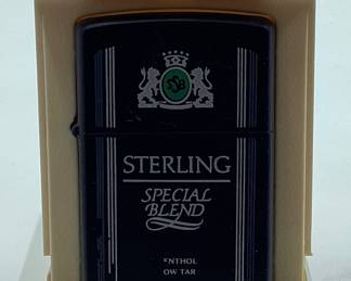 Sterling Zippo Lighter Special Blend vintage lighter