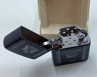 Sterling Zippo Lighter Special Blend vintage lighter
