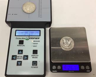 2) 1921 P Morgan silver dollar Philadelphia mint silver coin