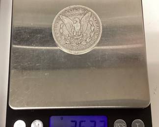 1884 O Morgan silver dollar New Orleans mint silver coin