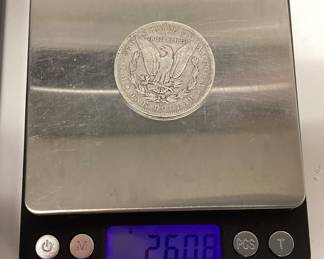 1885 O Morgan silver dollar New Orleans mint silver coin