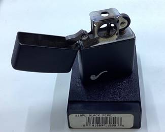 Pipe smokers Zippo matte black Zippo for pipe smokers