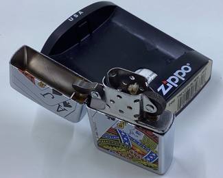 Ace, Jack of Spades Zippo Vinatge lighter