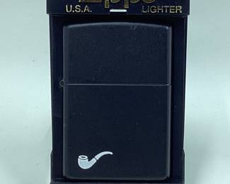Pipe smokers Zippo matte black Zippo for pipe smokers