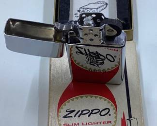 Slim Guardsman Zippo highly sought after 1960s Vintage lighter