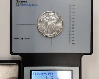  1995 Silver Eagle coin .999 silver