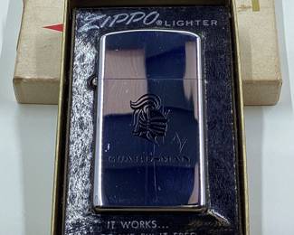 Slim Guardsman Zippo highly sought after 1960s Vintage lighter