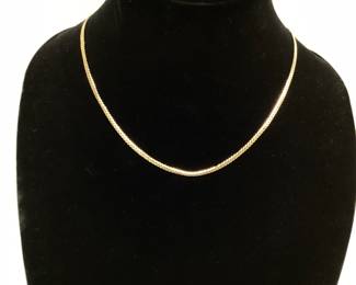  14k gold lot 7.9 grams This lot features 17 inch curb link, rose, hearts, cross, B, C, 32, teacher pendants or charms