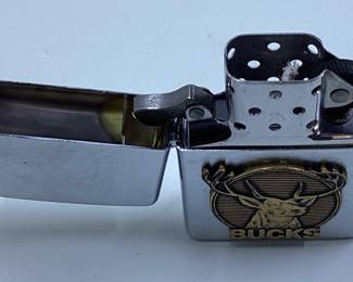 Bucks Zippo Lighter Deer medallion vintage lighter