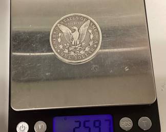 1899 O Morgan silver dollar New Orleans mint silver coin