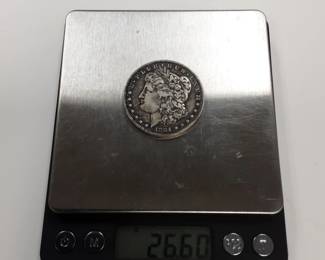 1884 O Morgan Silver dollar New Orleans mint