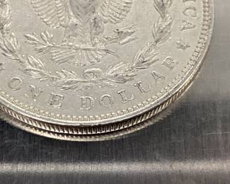 1921 D Morgan silver dollar Denver mint silver coin
