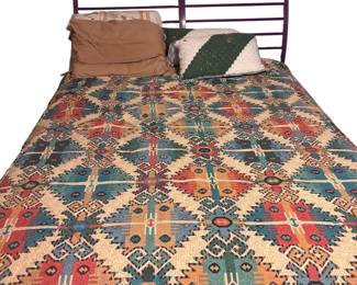 Full size bed with mattress