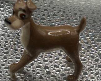 1950s porcelain dog