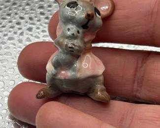 vintage mouse figurine