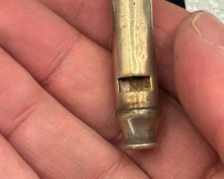 sterling silver whistle