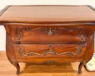 3 matching French Bombay nightstands