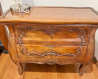 3 matching French Bombay nightstands