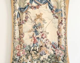 VINTAGE SWING TAPESTRY WALL HANGING