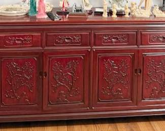 VINTAGE LARGE SIDEBOARD CABINET