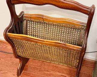 vintage magazine stand