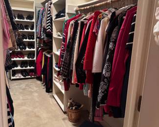 Huge Selection of Women's Clothing (Size M-L , Shoes (Size 9) & Accessories