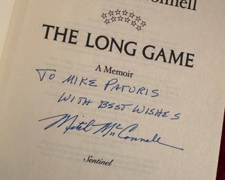 "The Long Game" Autographed by Mitch McConnell