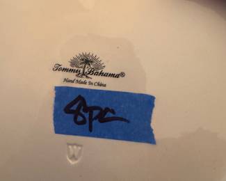 Tommy Bahama Palm Tree Plates (8pc)