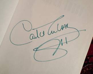 "Draper Touch" Autographed by Carleton Varney