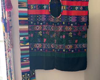 Vintage Guatemalan Hand-Woven Huipil
