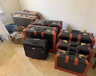 Vintage Papworth & Hartmann Travel Luggage