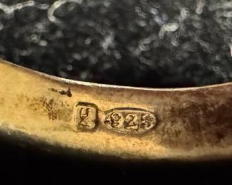 Matching Sterling Silver Irish Claddagh Rings